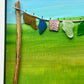 Beach Treasure Washing Line Artwork
