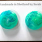 Underwater inspired buttons