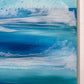 Summer blue Resin Art Seas | square