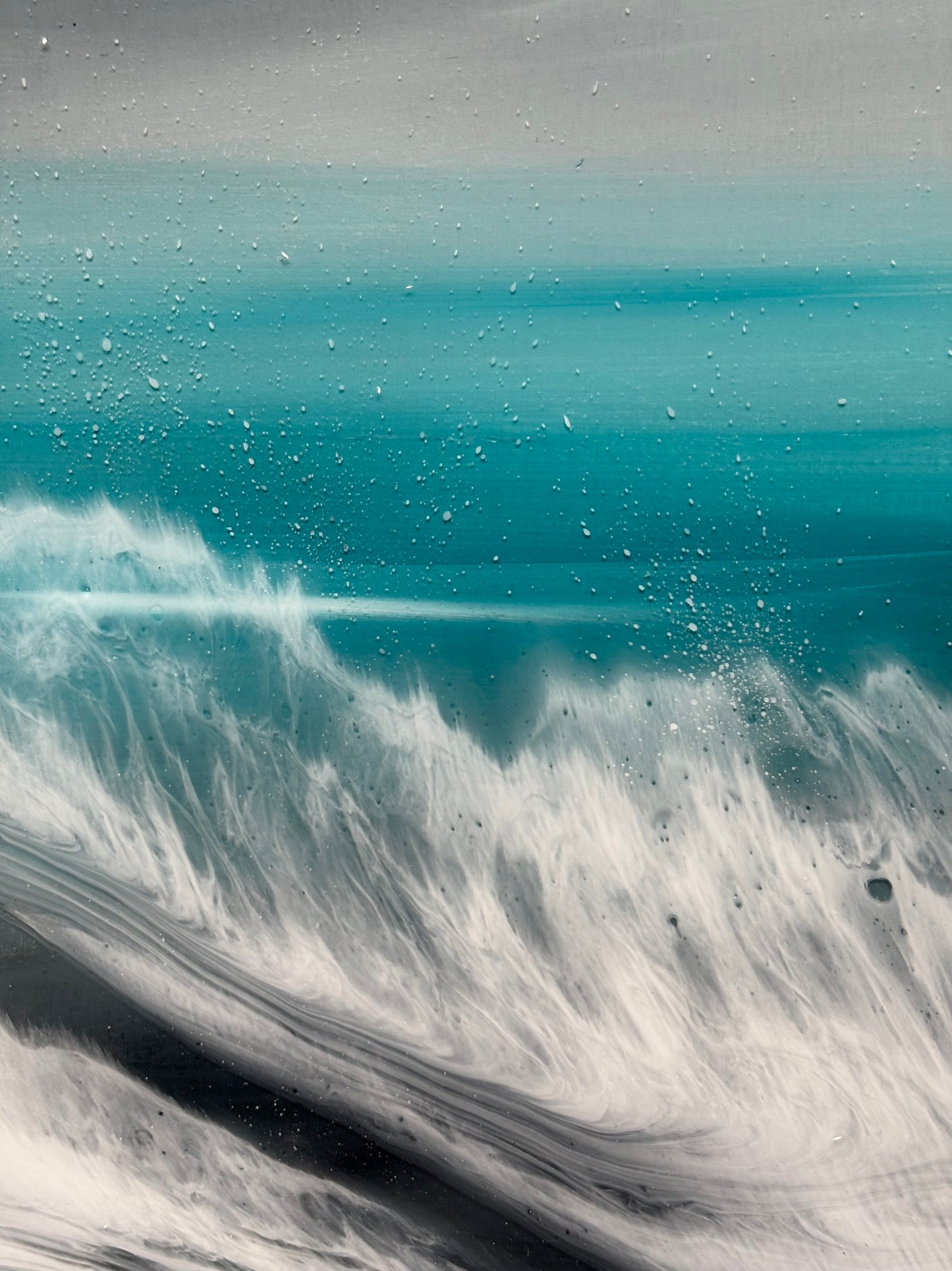 Stormglass seascape | 30 cm