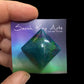 Resin Art Seascape Aurora borealis | 50 cm