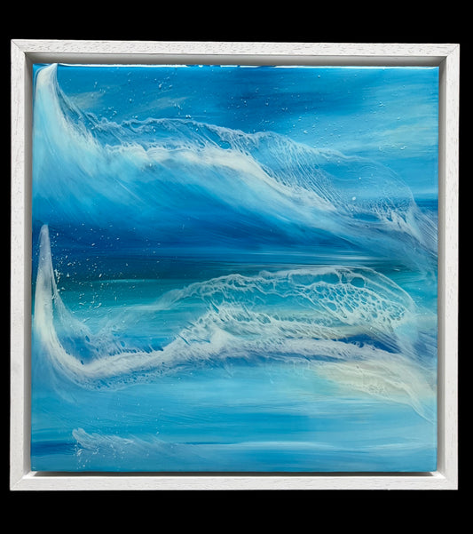 Calming Resin seascape | Square