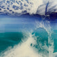 Autumn swell resin seascape