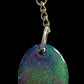 Aurora Borealis Glow In The Dark Resin Keyring