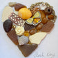 Mini brown Beach finds mosaic