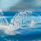 Shetland Seascape Resin Artwork | Square