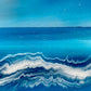 Shetland Seascape Resin Artwork | Square