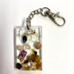 Shetland Beach Treasure Keyring | Rectangle