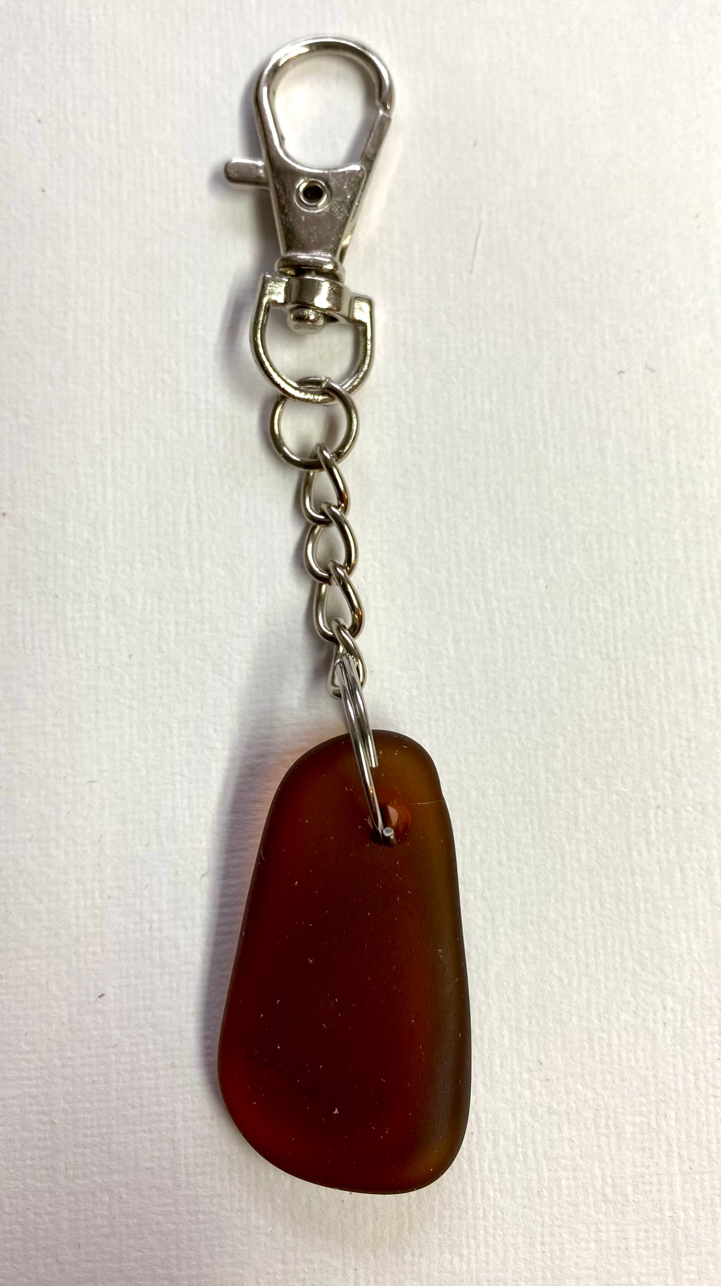 Shetland Sea Glass Keyring