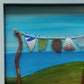 Shetland washing art