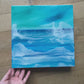 Abstract Resin seascape | Square