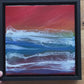 Islands Sunset Resin Artwork | Square