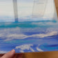 ‘Whispers of the tide”  resin seascape