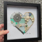 Heart beach Mosaic | greens