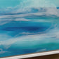 Summer blue Resin Art Seas | square
