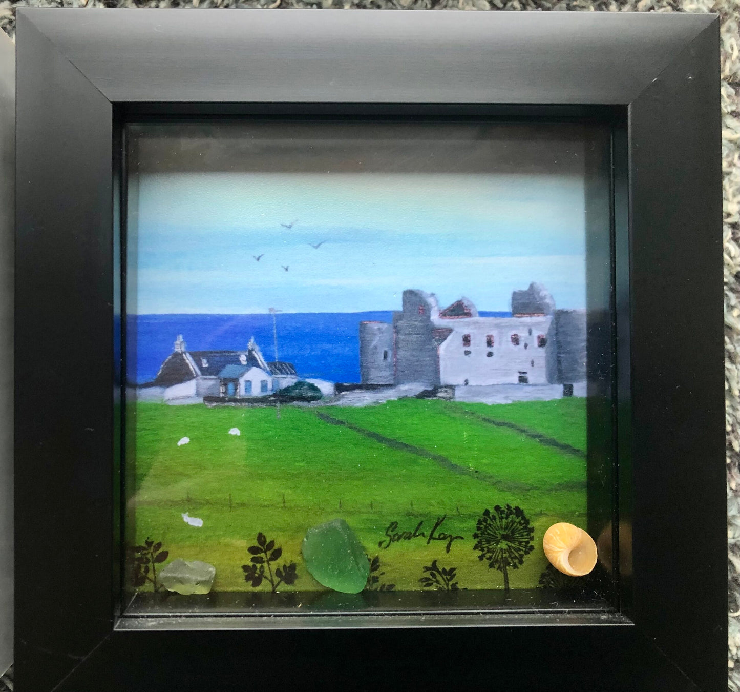 Muness Castle, Shetland Framed Print | Square