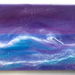 Purple Shetland Seas Resin Artwork | Rectangle