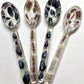 Decorative Mussel & Sea Urchin Shell Resin Spoons