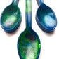 Aurora Borealis Resin Spoon
