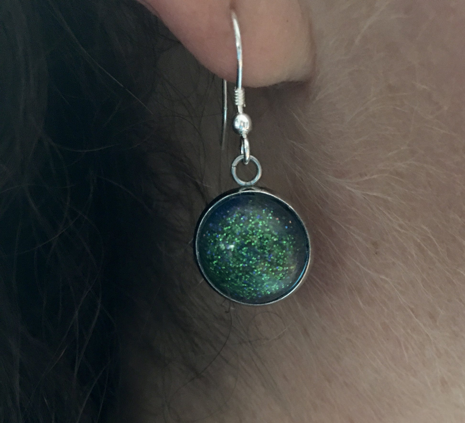 Aurora dangly earring