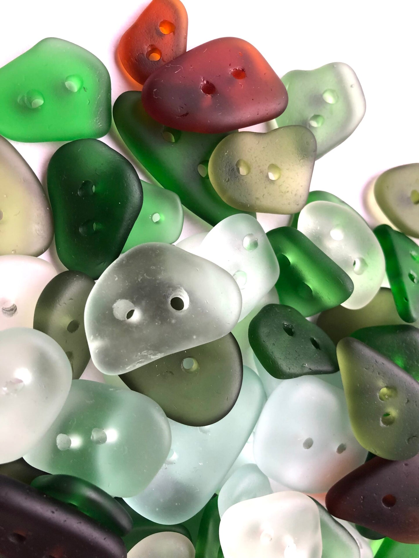 Medium Sea Glass Buttons