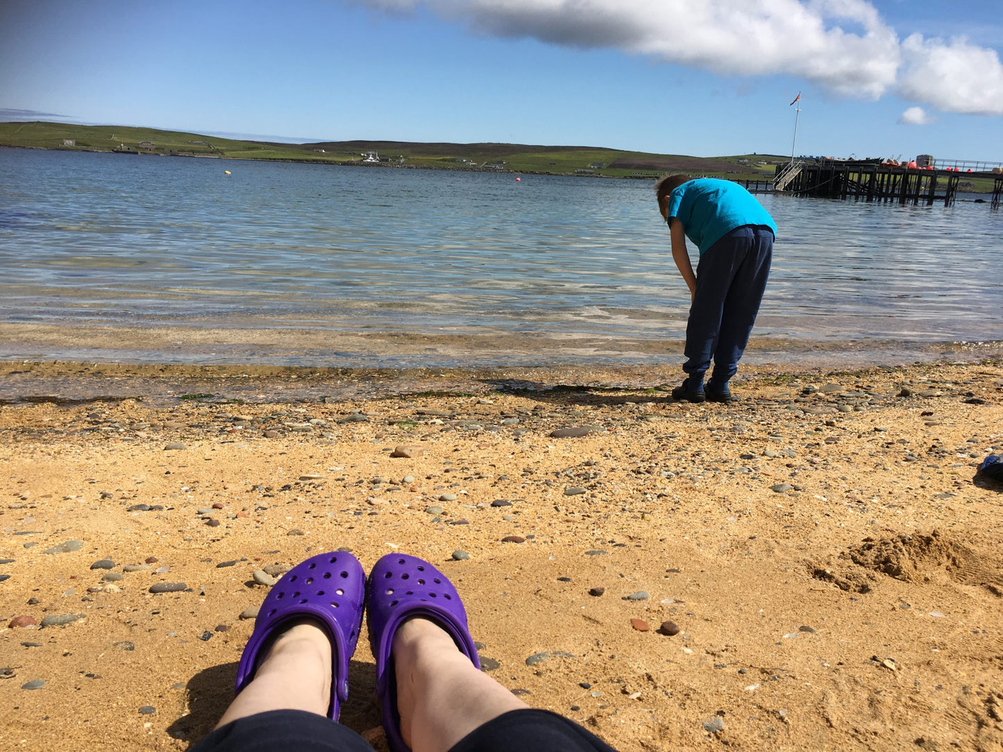 Bains Beach Resin Buttons, Shetland TV Series Inspired