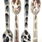 Decorative Mussel & Sea Urchin Shell Resin Spoons