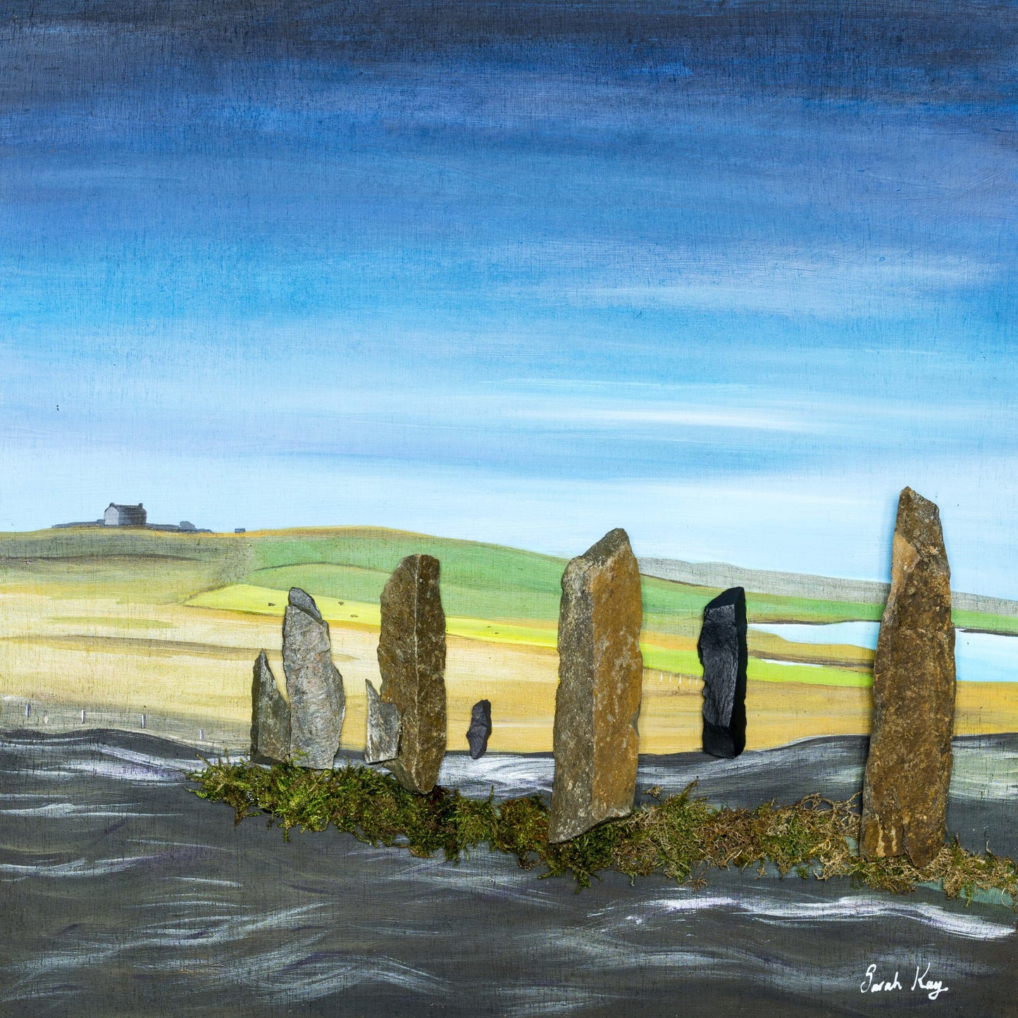 The Ring of Brodgar Standing Stones, Orkney Artwork