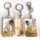 Shetland Beach Treasure Keyring | Rectangle