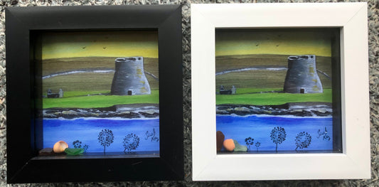 Mousa Broch, Framed Print | Square